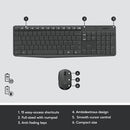 Buy Logitech Mk235 Wireless Keyboard and Mouse Combo in Egypt | Shamy Stores