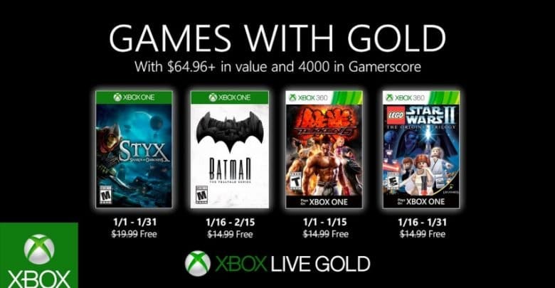 Xbox Live Gold - العاب الإشتراك لشهر يناير