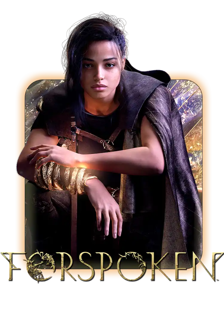 Forspoken game cover.