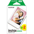 Buy Fujifilm Instax Mini Instant Film Pack 10 Sheets x 2 Packs in Egypt | Shamy Stores
