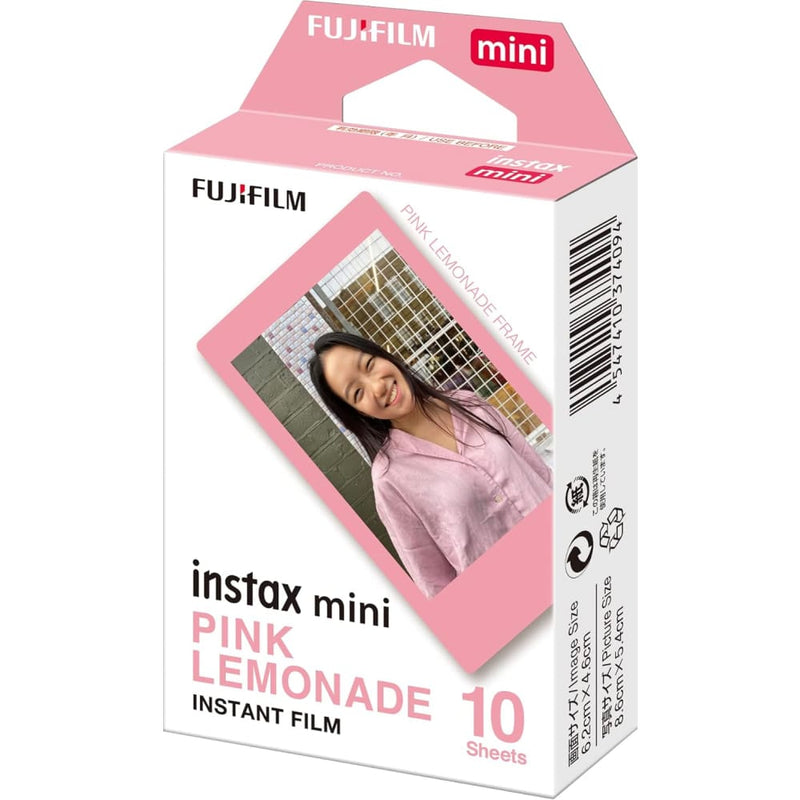 Buy Fujifilm Instax Mini Pink Lemonade Film - 10 Sheets in Egypt | Shamy Stores