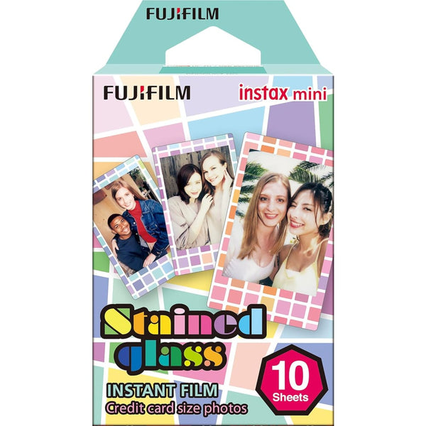 Buy Fujifilm Instax Mini Stained Glass Film - 10 Sheets in Egypt | Shamy Stores