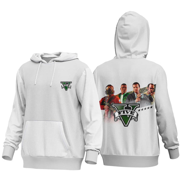 Buy Gta v Artwork 1 Hoodie - White in Egypt | Shamy Stores