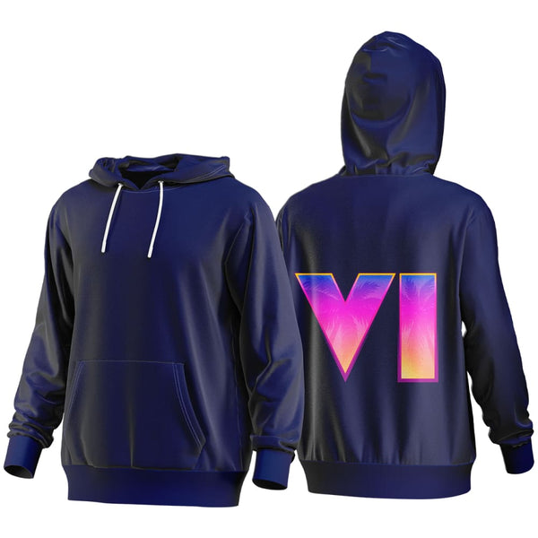 Buy Gta Vi Artwork 1 Hoodie - Navy Blue in Egypt | Shamy Stores