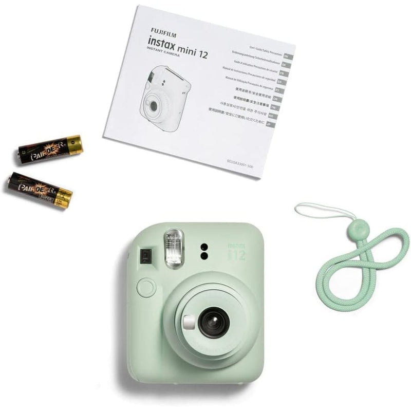 Buy Instax Fujifilm Mini 12 Instant Camera - Mint Green in Egypt | Shamy Stores