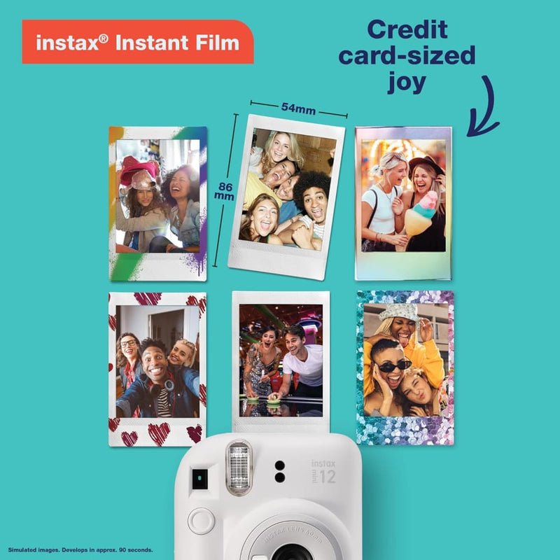 Buy Instax Fujifilm Mini 12 Instant Camera - Mint Green in Egypt | Shamy Stores