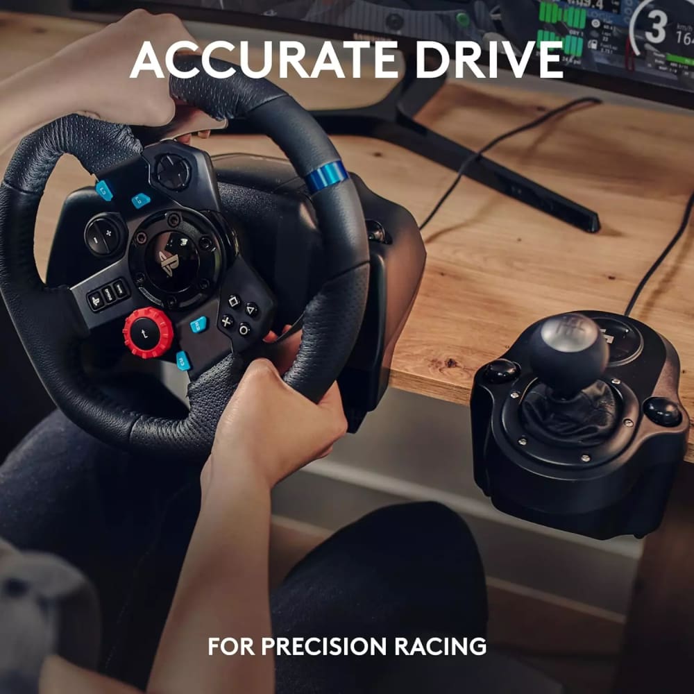 Buy Logitech G29 Driving Force Racing Wheel + Driving Force Shifter in  Egypt | Shamy Stores