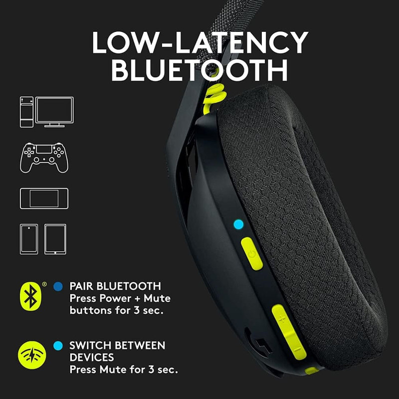Buy Logitech G435 Wireless Gaming Headset in Egypt | Shamy Stores