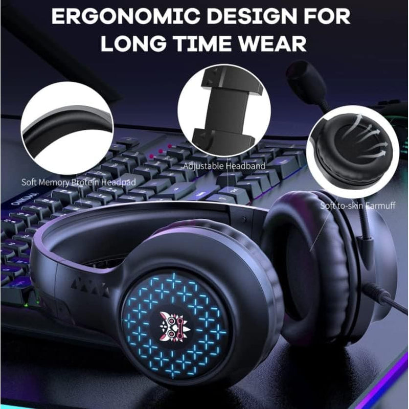 Buy Onikuma X7 Pro – High Copy Gaming Headset (ps4) in Egypt | Shamy Stores
