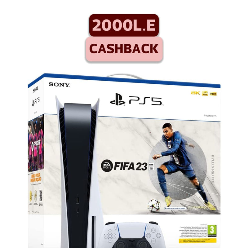 Buy Playstation 5 + Fifa 23 Cd - 1 Month Warranty In Egypt | Shamy Stores