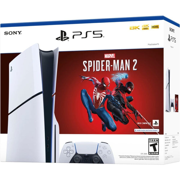 Buy Playstation 5 Slim + Marvel’s Spider-man 2 (digital Code) In Egypt | Shamy Stores