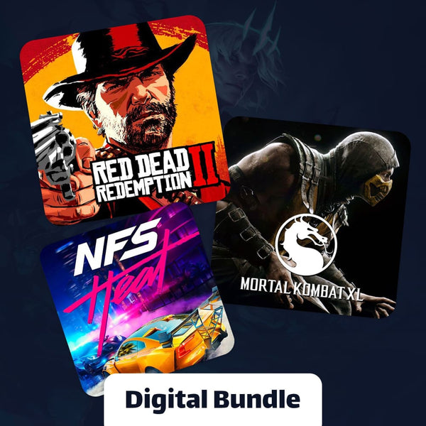 Buy Red Dead Redemeption 2 & Mortal Kombat x & Nfs Heat Digital Bundle In Egypt | Shamy Stores