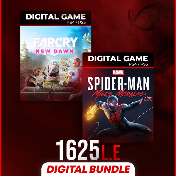 Buy Spider-man Miles Morales & Farcry New Dawn Ps4/ps5 (digital Bundle) in Egypt | Shamy Stores