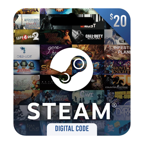 Buy Steam Gift Card 20$ Usa in Egypt | Shamy Stores