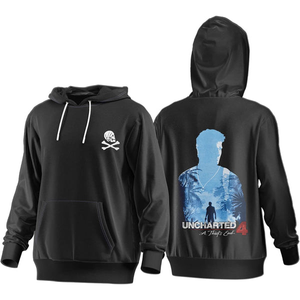 Buy Uncharted Artwork 1 Hoodie - Black in Egypt | Shamy Stores