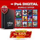 Buy Ps4 Digital Bundle Used with 10 Games in Egypt | Shamy Stores