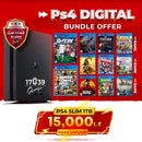 Buy Ps4 Digital Bundle Used with 12 Games in Egypt | Shamy Stores