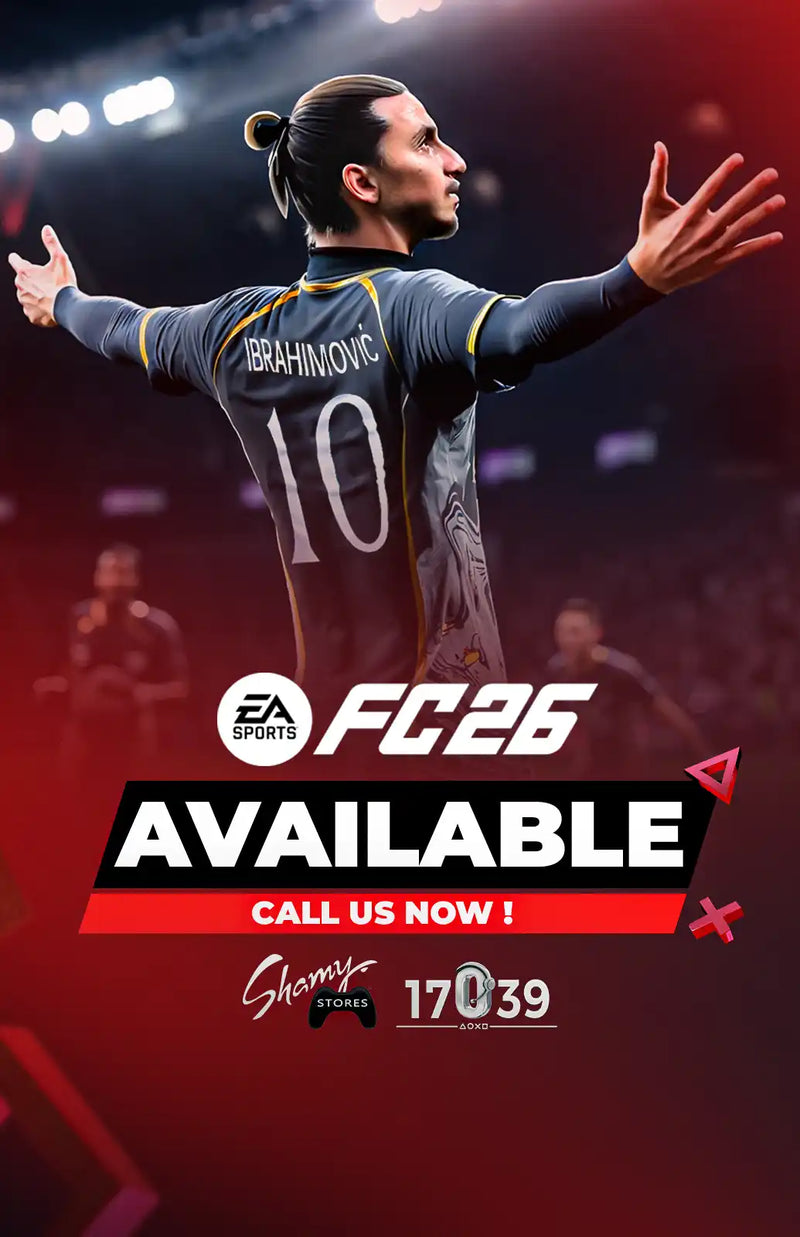 Video game advertisement featuring a famous soccer player.