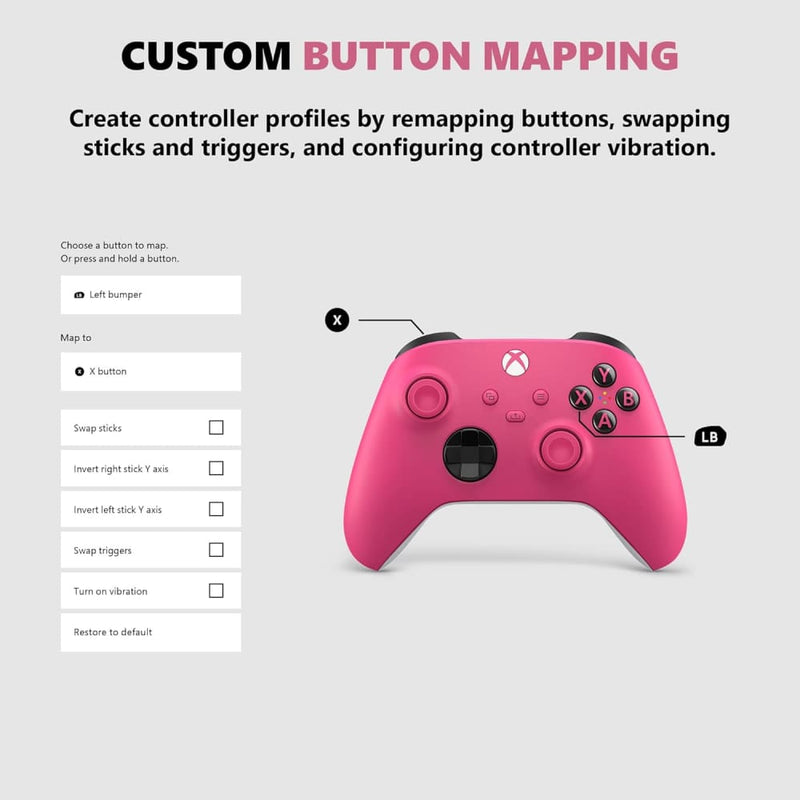 Buy Xbox Series x Controller Deep Pink in Egypt | Shamy Stores