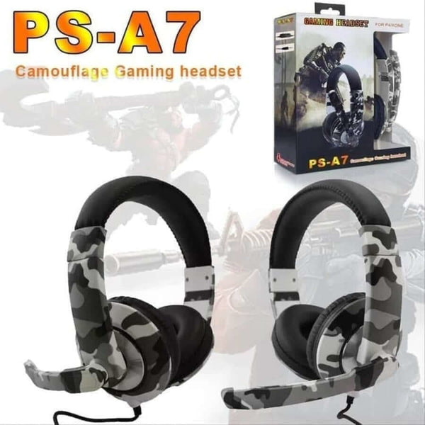 Buy A7 Headset Camouflage For Ps4 In Egypt | Shamy Stores