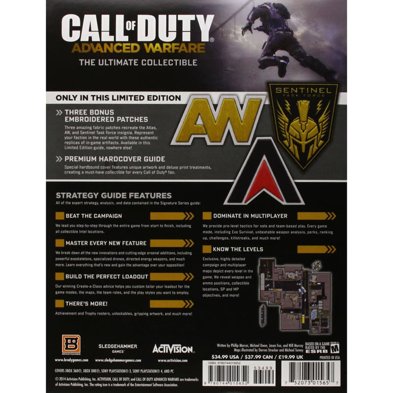 Buy Cod Advanced Warfare Limited Edition Strategy Guide In Egypt | Shamy Stores