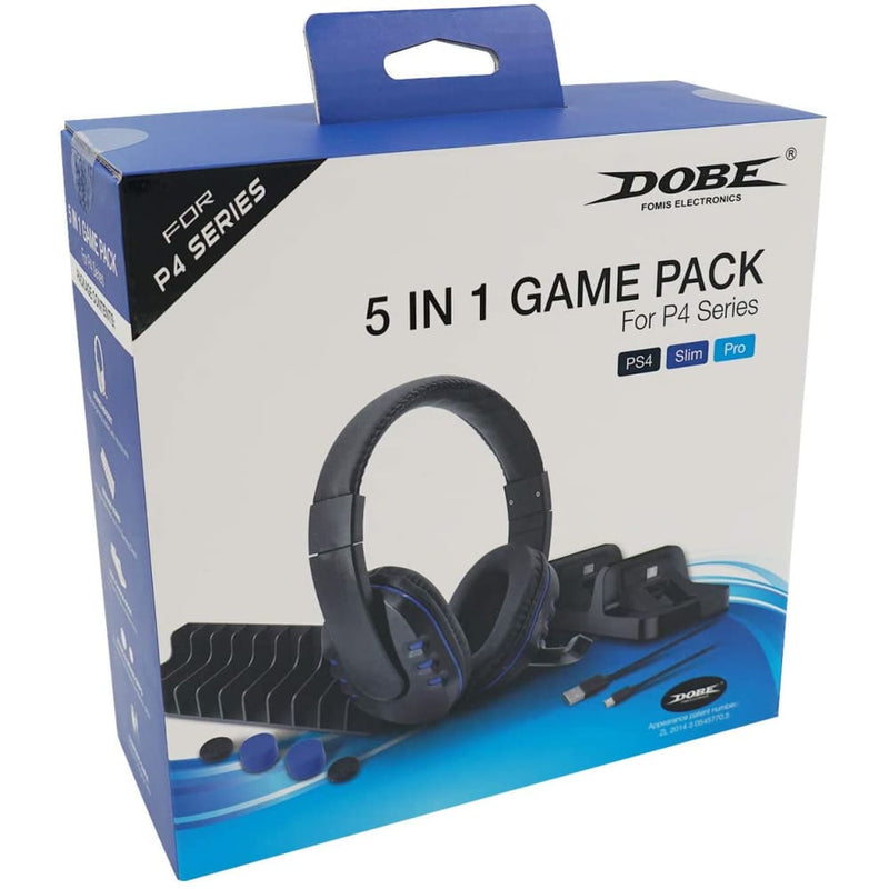 Buy Dobe 5 In 1 Game Pack For Ps4 Slim & Pro In Egypt | Shamy Stores