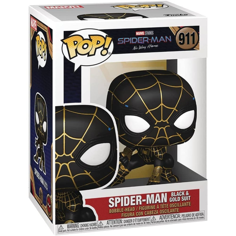 Buy Funko Pop Spider-man No Way Home Spiderman In Black And Gold Suit In Egypt | Shamy Stores