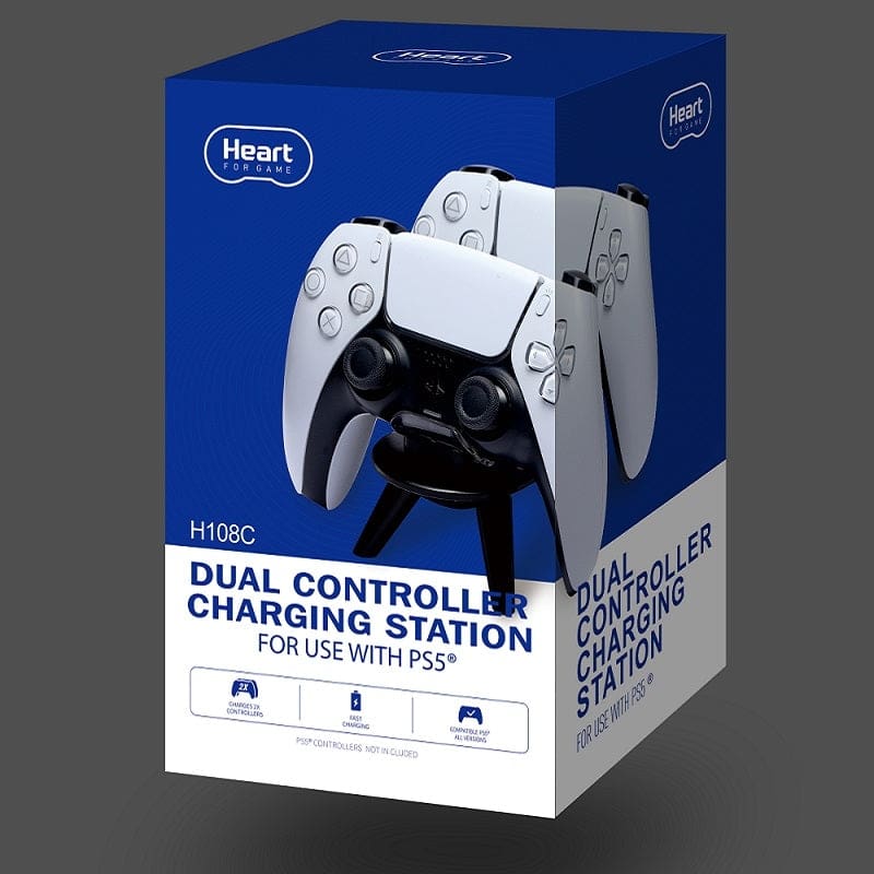 Buy Heart For Game Wireless Controller Dual Charger Ps5 Controllers In Egypt | Shamy Stores