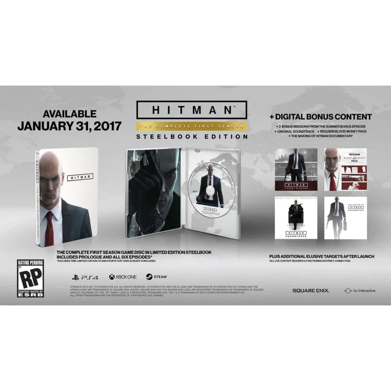 Buy Hitman Steelbook Edition Used In Egypt | Shamy Stores