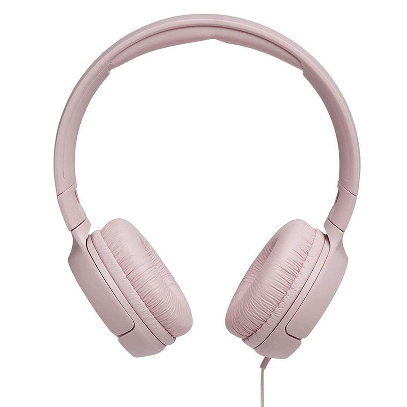 Buy Jbl T500 Wired On-ear Headphones With Mic - Pink In Egypt | Shamy Stores