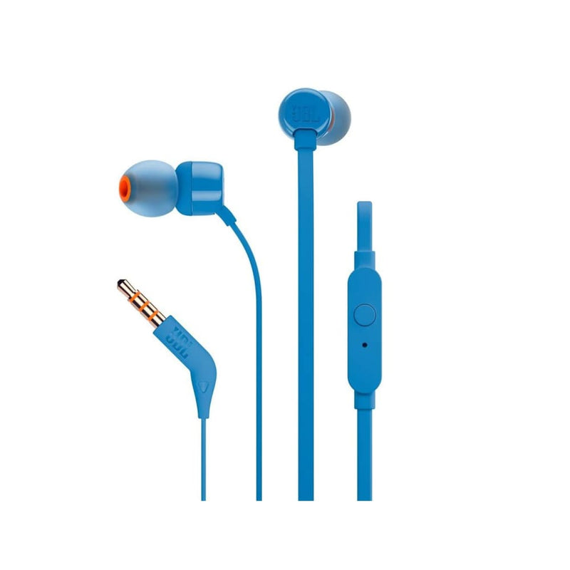 Buy Jbl Tune 110 Wired Earphone - Blue in Egypt | Shamy Stores