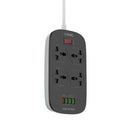 Buy Ldnio Defender Series 4 Socket with 4 Usb Port Hub in Egypt | Shamy Stores