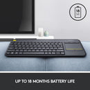 Buy Logitech K400 Wireless Touch Keyboard in Egypt | Shamy Stores