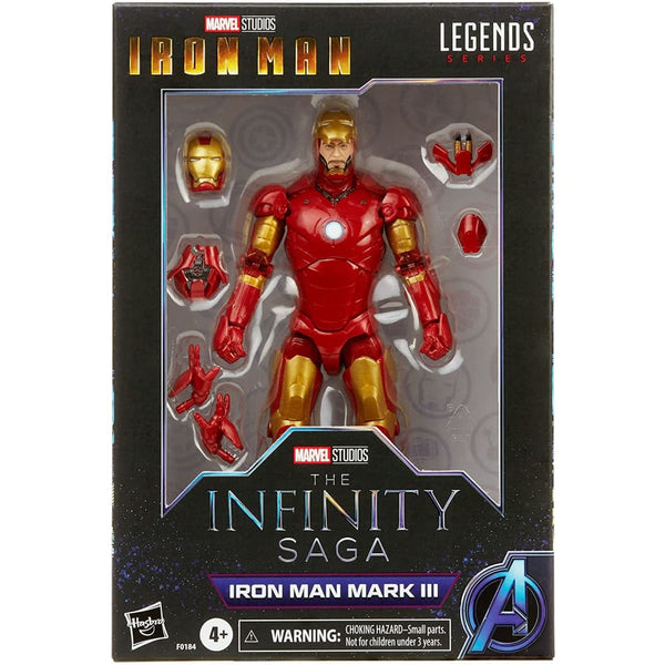 Buy Marvel Legends Action Figure Toy Iron Man Mark 3 Infinity Saga Character In Egypt | Shamy Stores