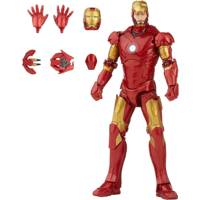 Buy Marvel Legends Action Figure Toy Iron Man Mark 3 Infinity Saga Character In Egypt | Shamy Stores