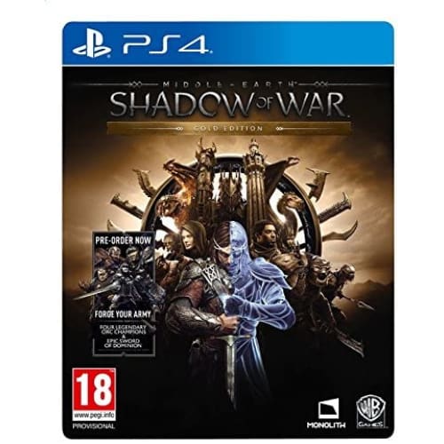 Buy Middle Earth Shadow of War Gold Edition Ps4 - New in Egypt | Shamy Stores