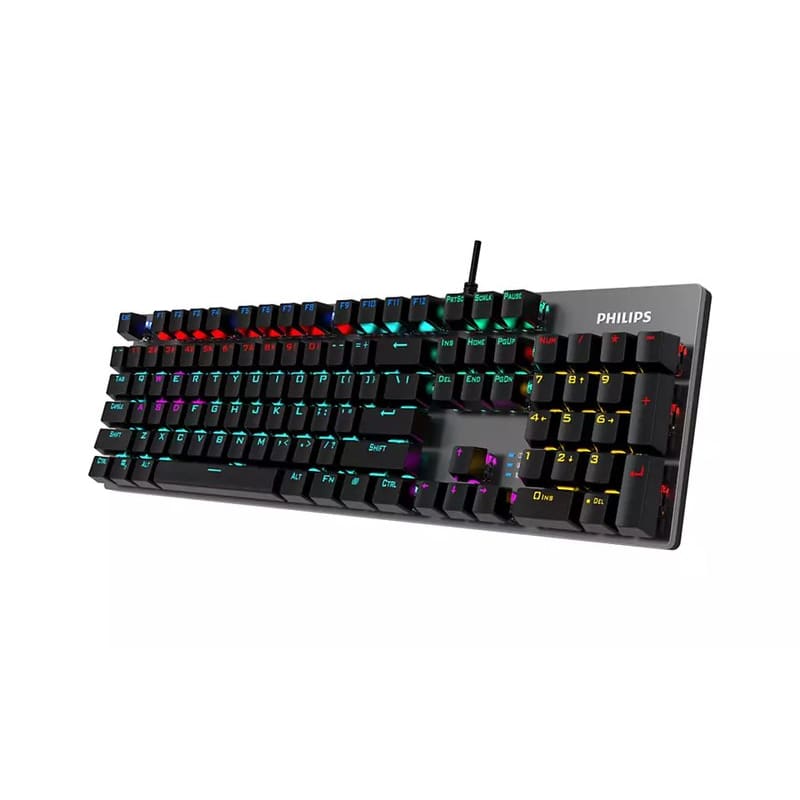 Buy Philips 8404 Wired Mechanical Keyboard - Blue Switch in Egypt | Shamy Stores