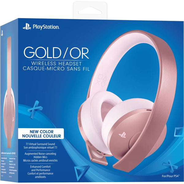 Buy Playstation Gold Wireless Headset Rose In Egypt | Shamy Stores