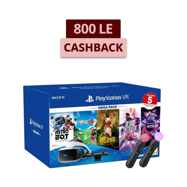 Buy Playstation Vr + Camera + 5 Games+2 Move Controller In Egypt | Shamy Stores