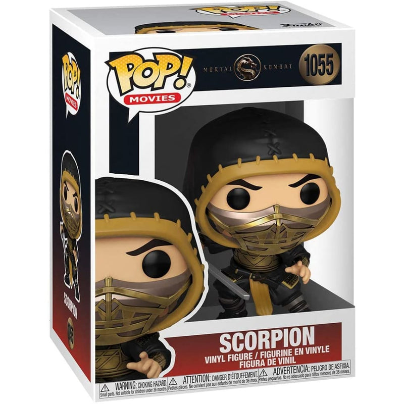 Buy Pop Movies: Mortal Kombat - Scorpion Vinyl Figure In Egypt | Shamy Stores