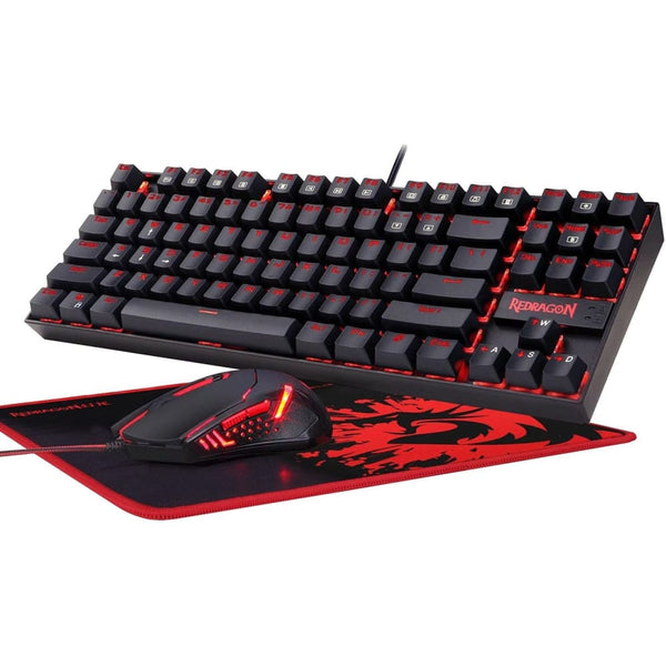 Buy Redragon K552-ba Keyboard & Mouse & Gaming Pad In Egypt | Shamy Stores