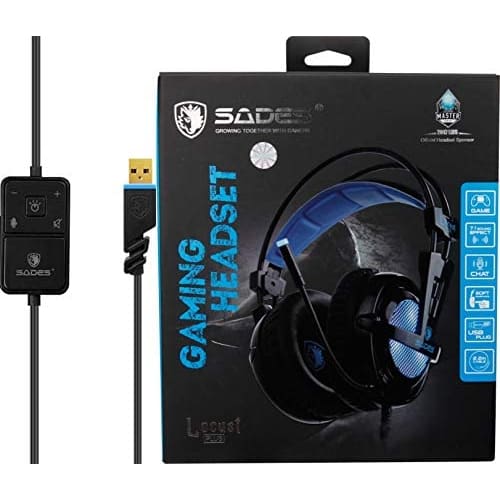 Buy Sades Locust Plus Sa 904 Gaming Headset With Rgb Light In Egypt | Shamy Stores