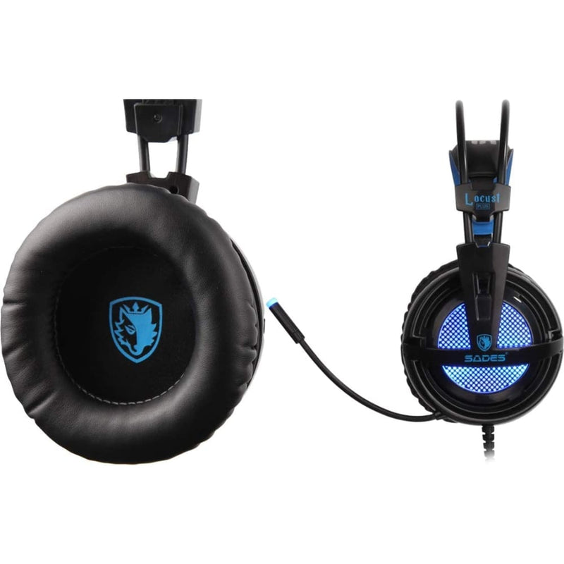 Buy Sades Locust Plus Sa 904 Gaming Headset with Rgb Light in Egypt | Shamy Stores