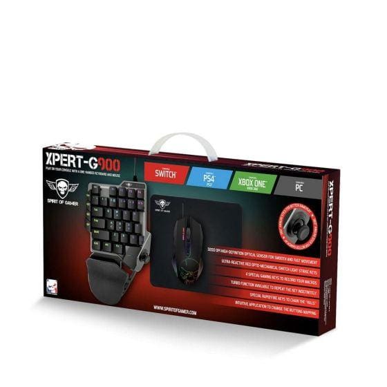 Buy Spirit Of Gamer Xg900 Combo Keyboard & Rgb Mouse In Egypt | Shamy Stores