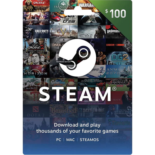 Buy Steam Gift Card 100$ Usa In Egypt | Shamy Stores