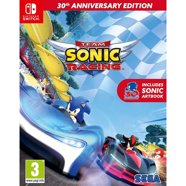 Buy Team Sonic Racing 30th Anniversary Edition + Art Book In Egypt | Shamy Stores