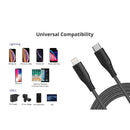 Buy Tronsmart Lcc04 Double Braided Nylon Apple Mfi Usb-c to Lightning Cable in Egypt | Shamy Stores