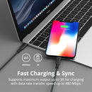 Buy Tronsmart Lcc04 Double Braided Nylon Apple Mfi Usb-c to Lightning Cable in Egypt | Shamy Stores